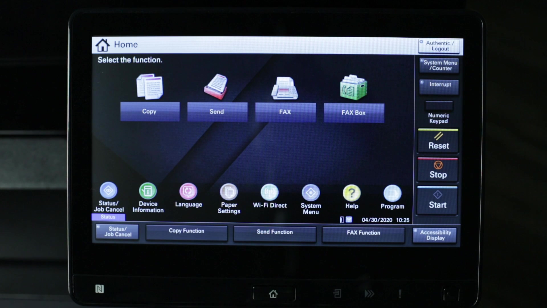 How to Turn on Fax TX Reports on the Kyocera TASKalfa Series